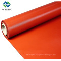 silicone coated fiberglass fiber silicone rubber red color 1mm thickness